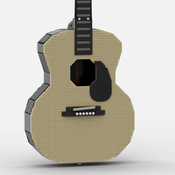 LEGO IDEAS - Lifesize Acoustic Guitar