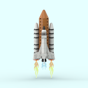 Lego discount mercury rocket