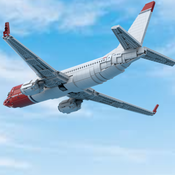 LEGO IDEAS Norwegian Airlines 737 800