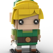 Lego Brickheadz Link by stormythos  Lego zelda, Lego army, Lego creations