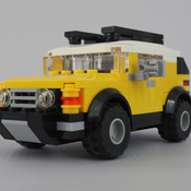 Lego best sale fj cruiser