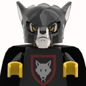 Lego discount wolf head