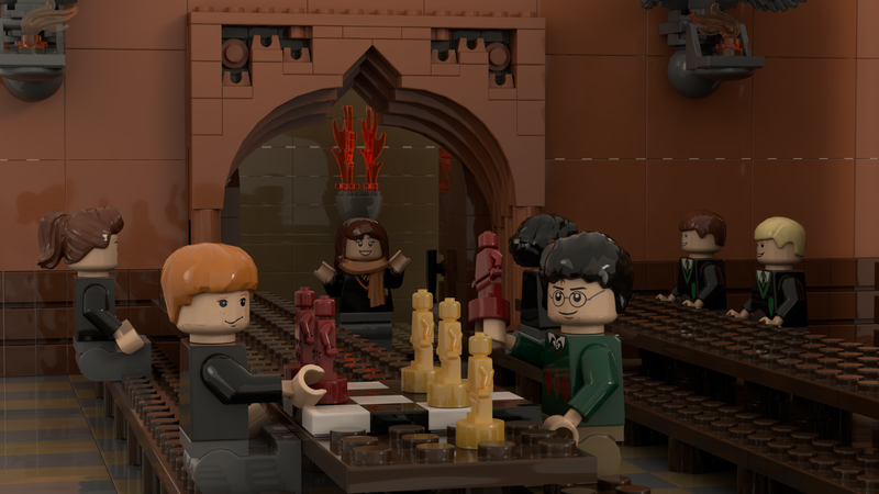 harry potter lego wizard chess