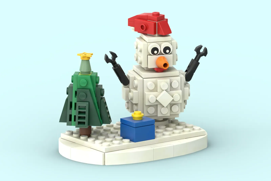 Lego rudolph 2024