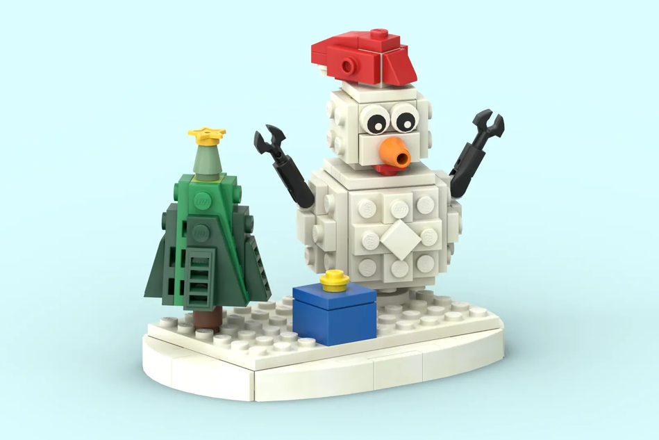 LEGO IDEAS Snowman Mini