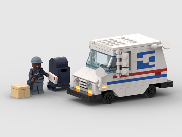 lego mail truck