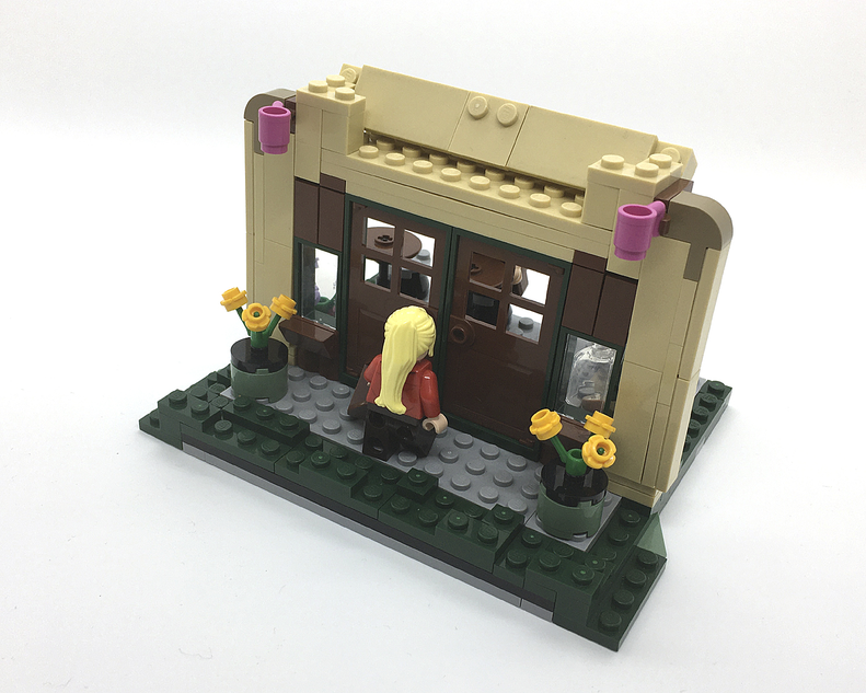 Lego MOC Starbucks Cafe (17), Support LEGO IDEAS: ideas.leg…