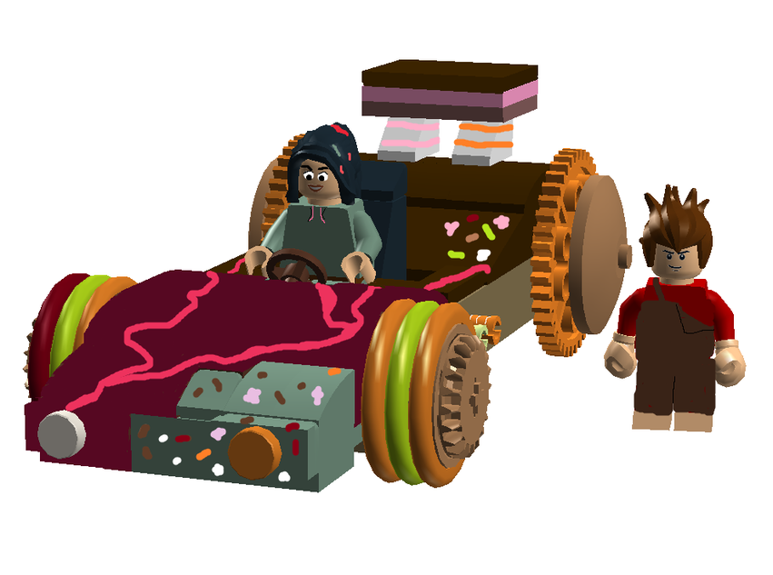 Wreck it best sale ralph vanellope car