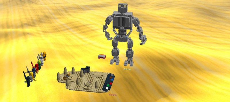 robot lego bionicle