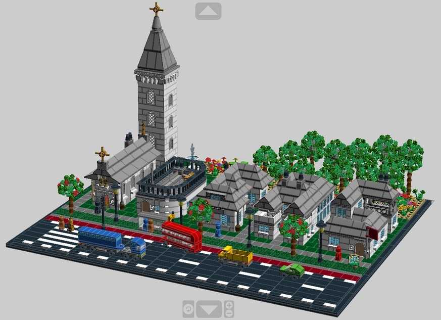 Build a hot sale lego city