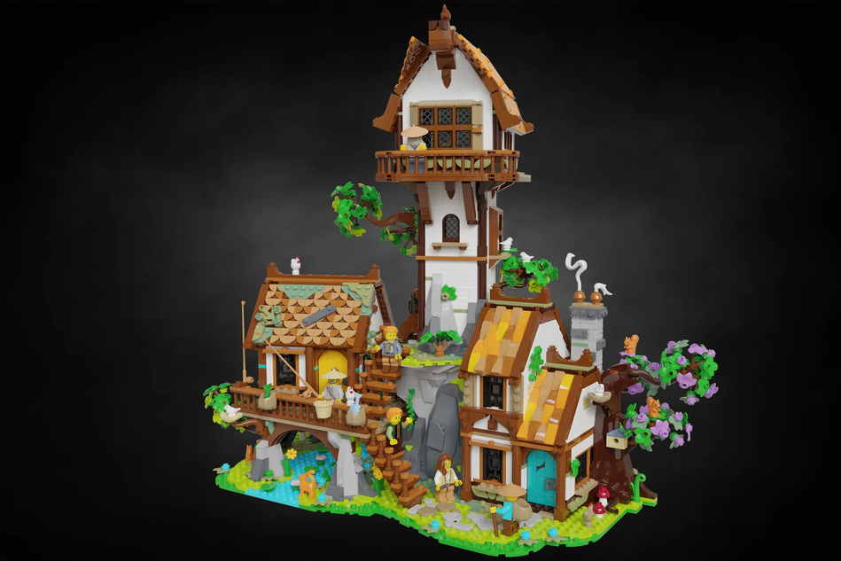 Lego village house sale