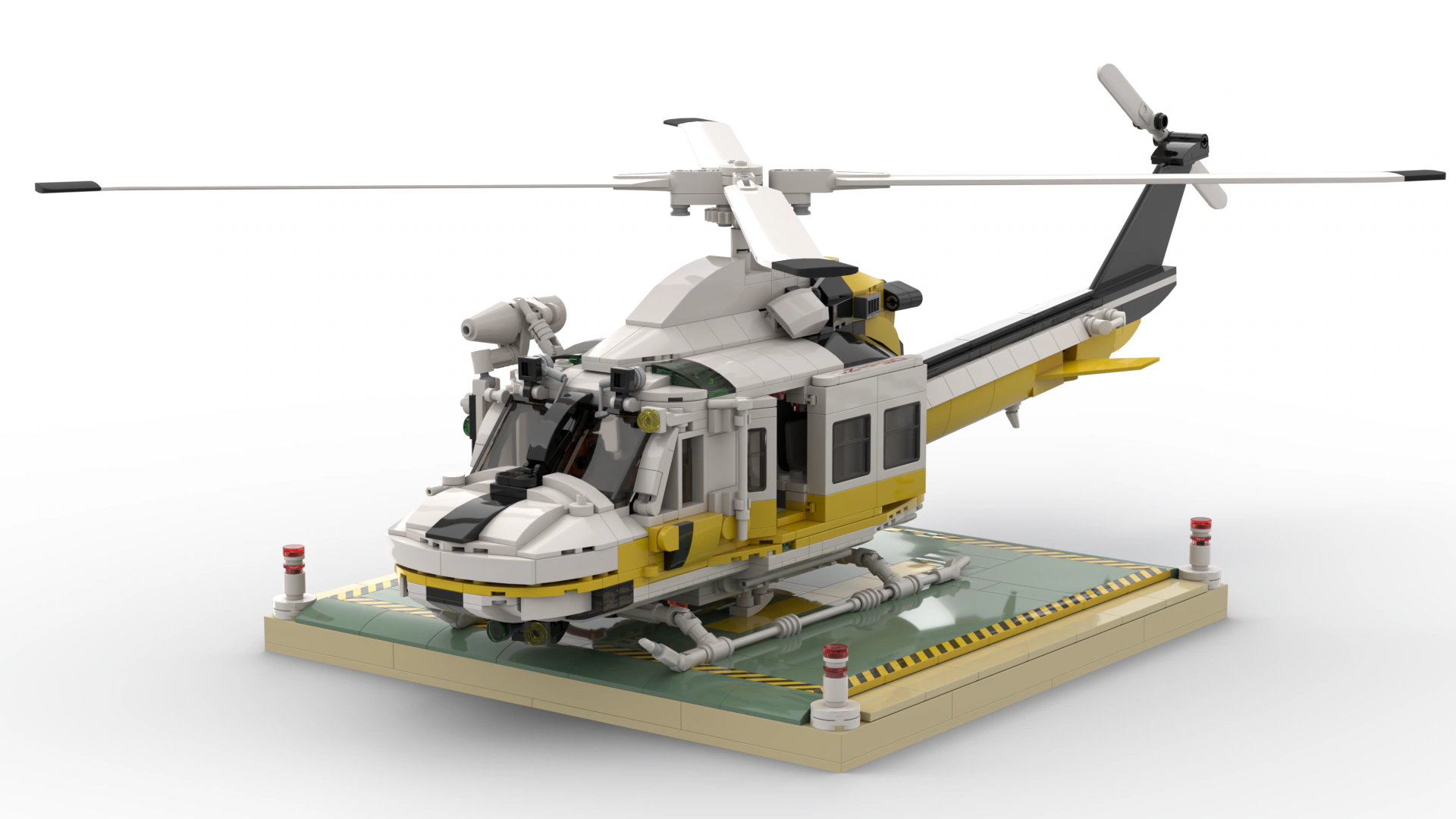Bell 412 Los-Angeles County Fire Edition. | LEGO® Ideas