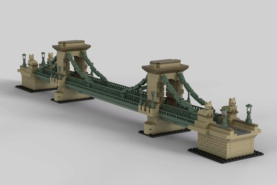 Lego bridge best sale builder machine