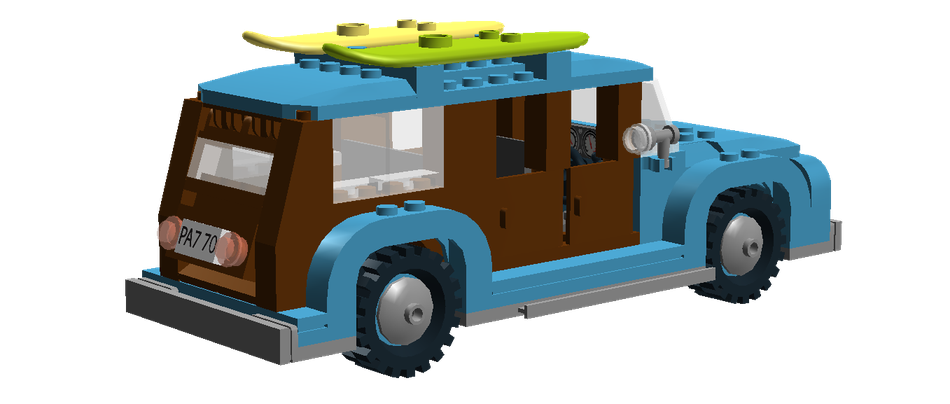 Lego discount woody car