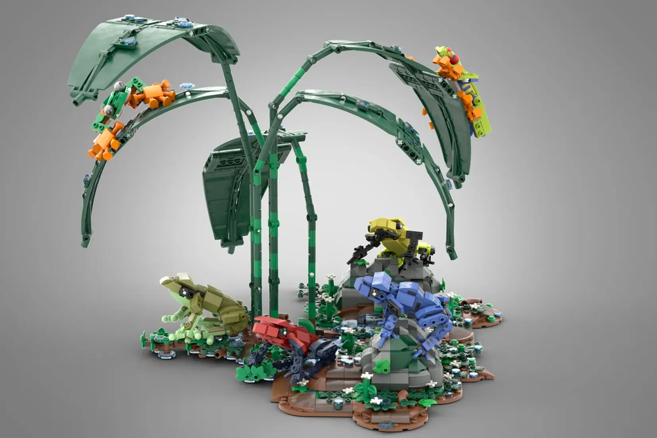 LEGO IDEAS Rainforest Frogs