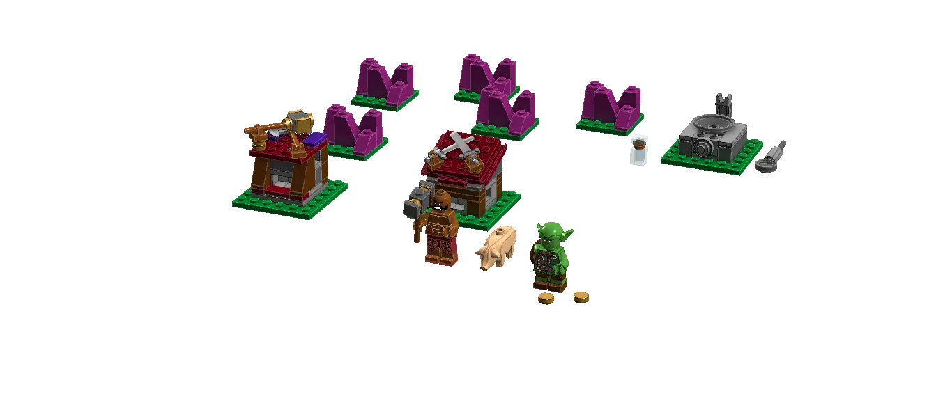 Clash of Clans: Mini Scale Army Expantion | LEGO® Ideas, image size:1366x589