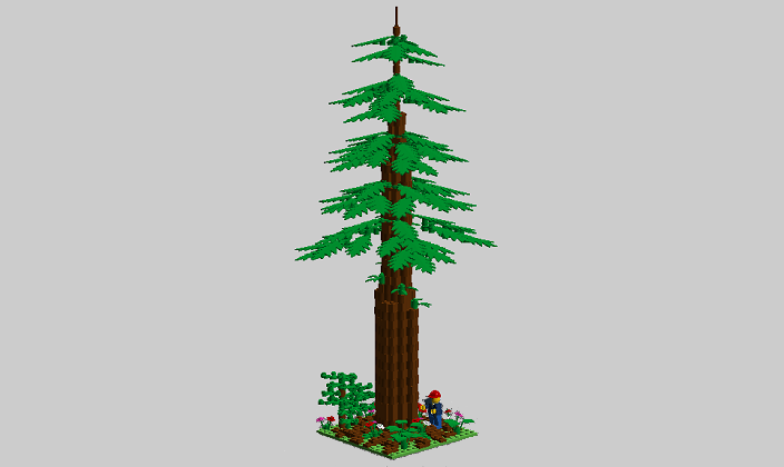 LEGO IDEAS Giant Tree Redwood