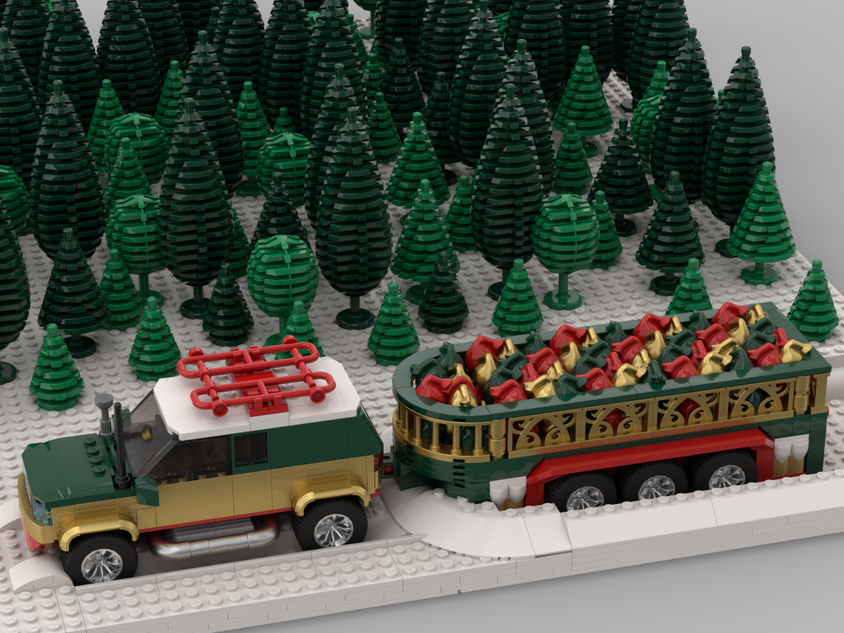 Lego christmas show hot sale