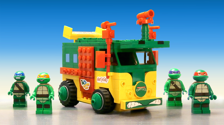 Lego ninja turtles store sets