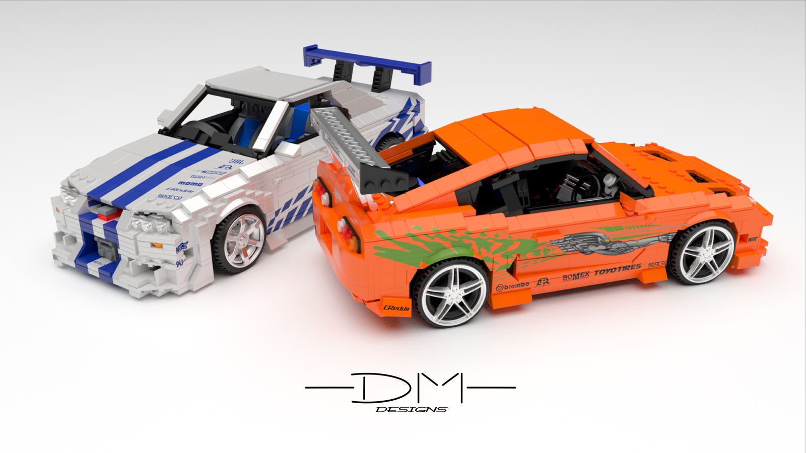 LEGO MOC Toyota Supra - The Fast and the Furious by barneius