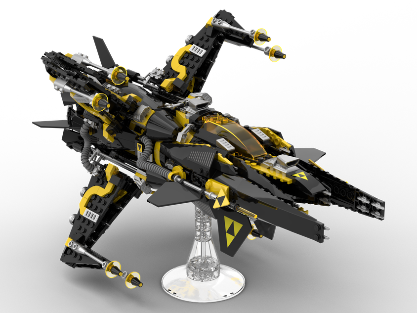 Lego 2025 black spaceship