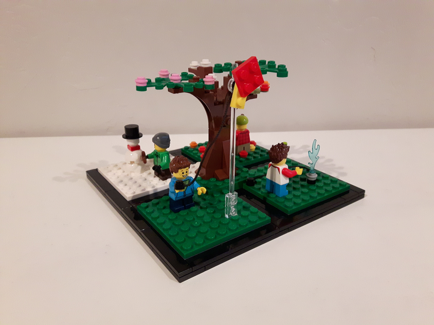 Lego four online seasons