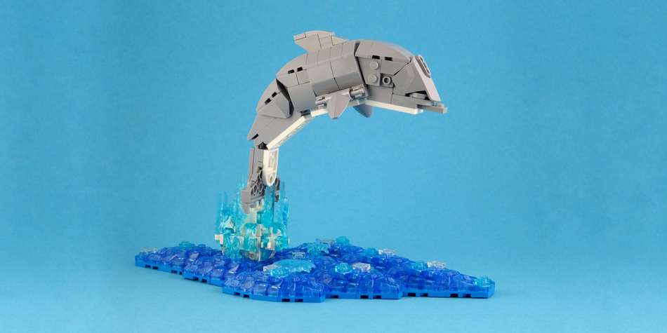 Lego dolphin store