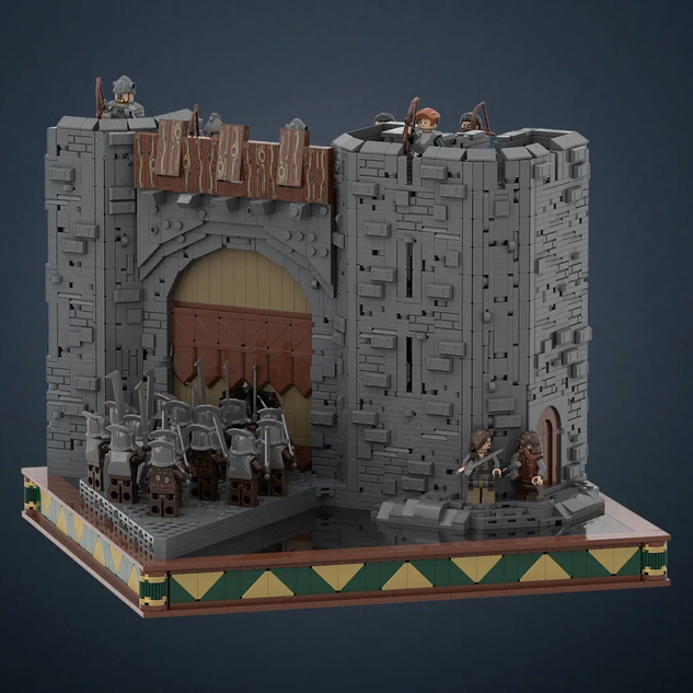 LEGO IDEAS - Exploring the world of Middle-Earth - SCENE : Helm's Deep 🏰