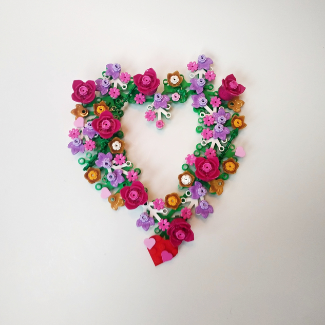 LEGO IDEAS Valentines Day 3 The Valentine s Day Wreath