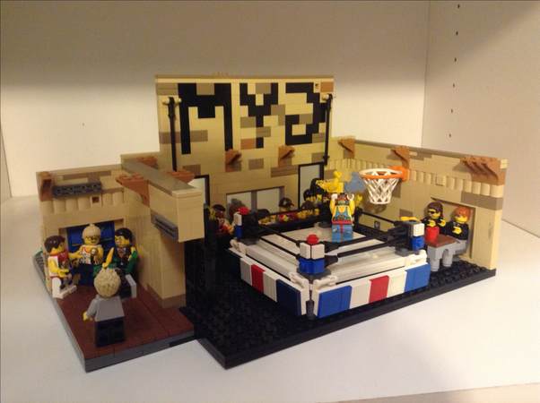 lego wrestling