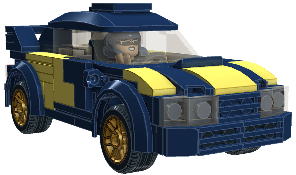 Subaru best sale lego car