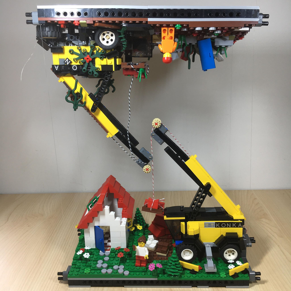 Floating table lego sale