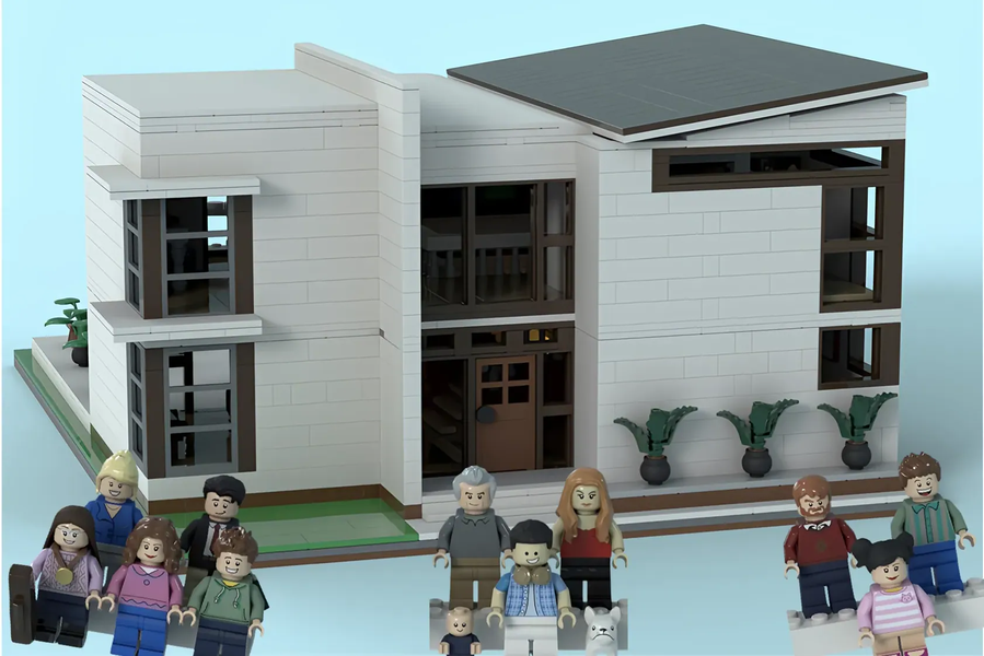 Lego addams family online mansion