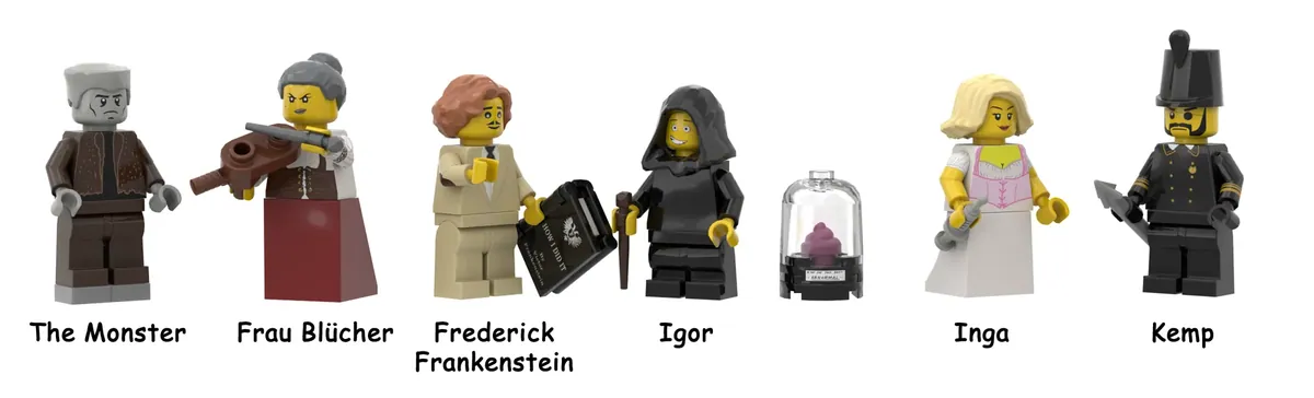 LEGO IDEAS Frankenstein Junior   Webp