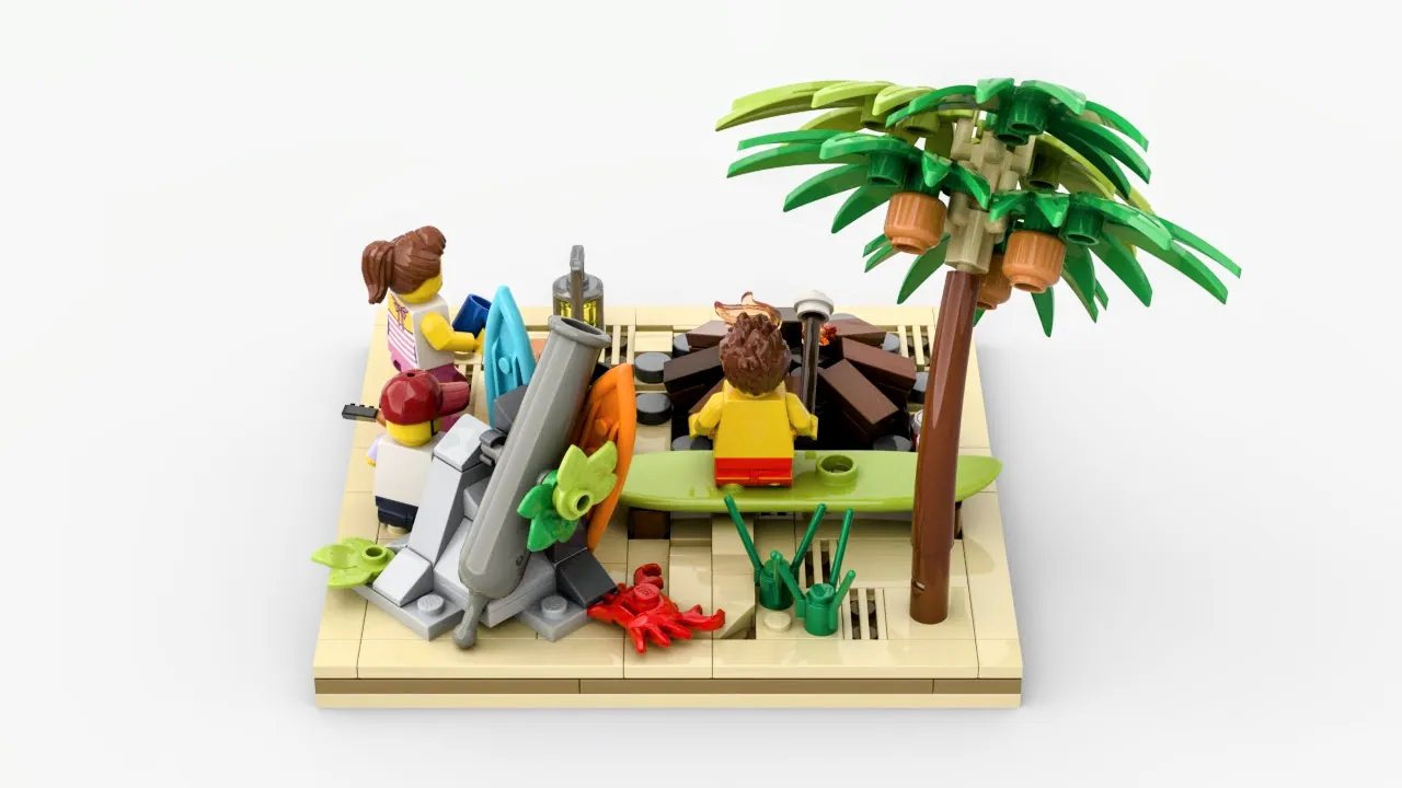 Beach Party! | LEGO® Ideas