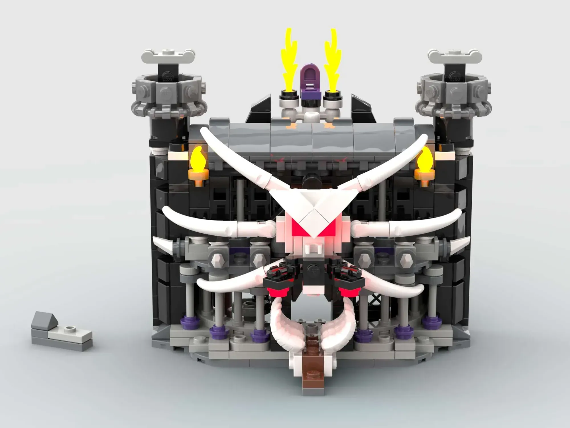 Ninjago Garmadon s Dark Fortress Microscale LEGO Ideas