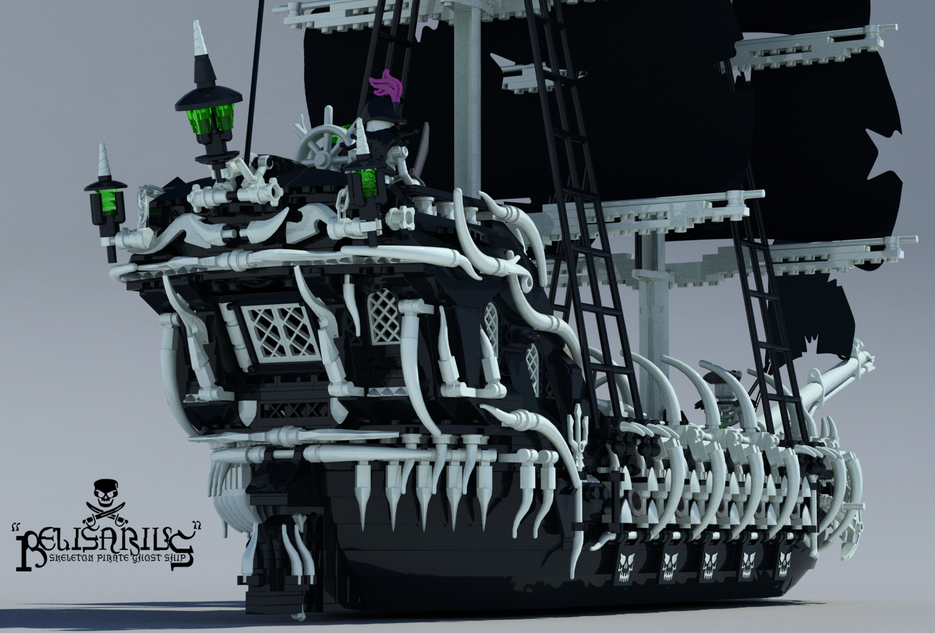 Lego store skeleton ship