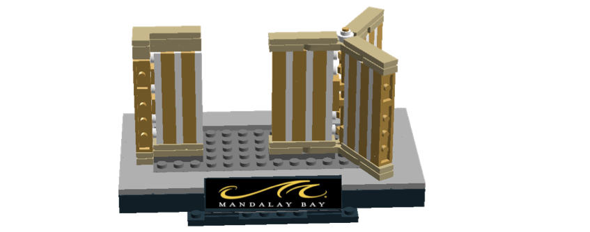 lego las vegas moc