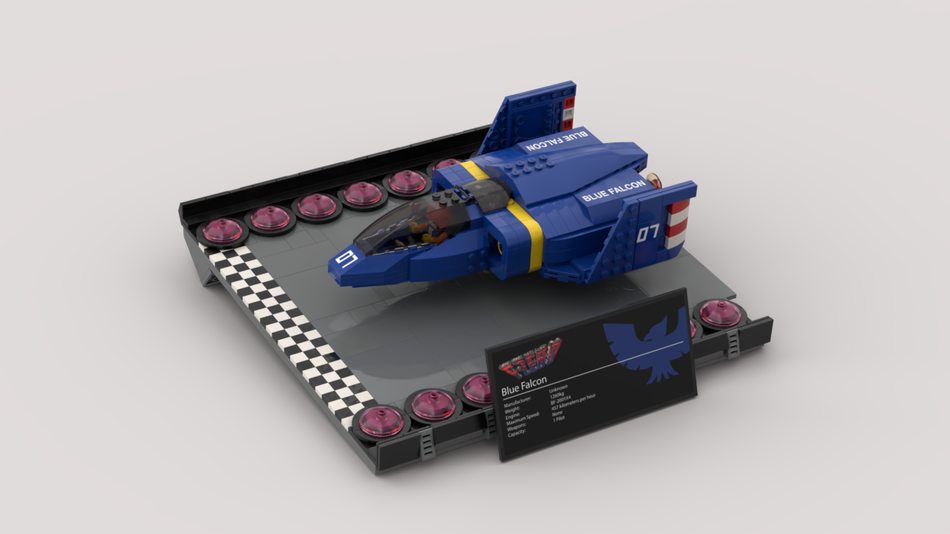 Captain 2024 falcon lego