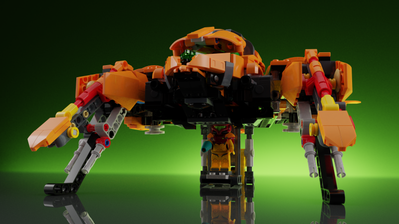 Lego samus gunship sale