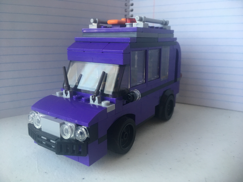 Lego store purple car