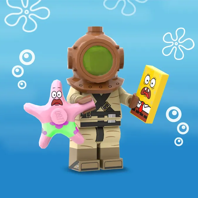 Lego spongebob deals graveyard shift