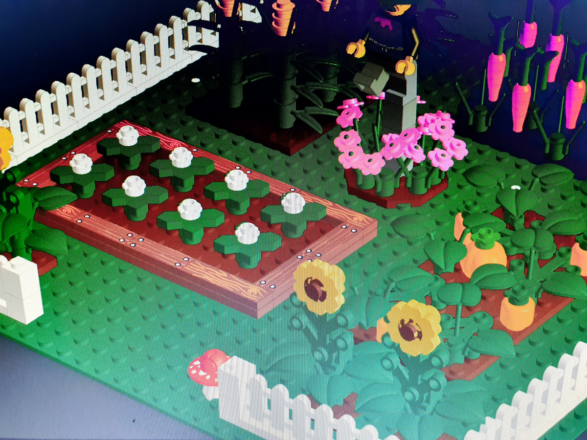 LEGO IDEAS - Community Veggie Garden