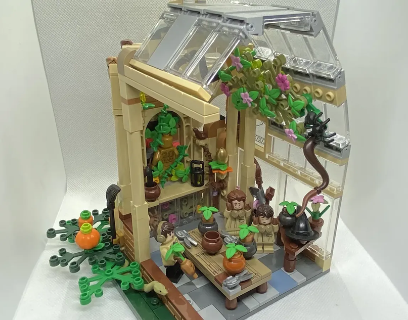 Lego harry cheap potter greenhouse