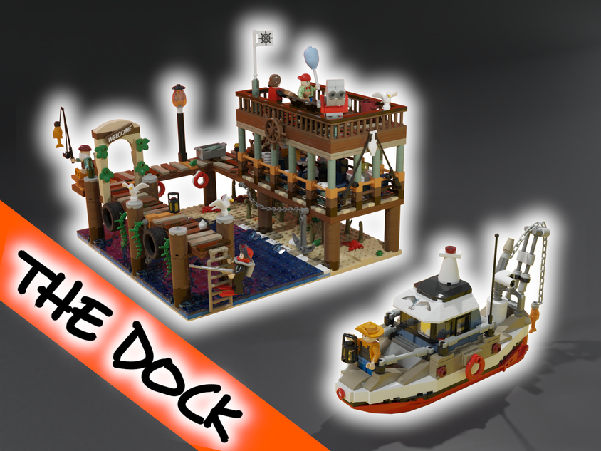 LEGO IDEAS - Do you want to go to the seaside? - Old Fishing Dock