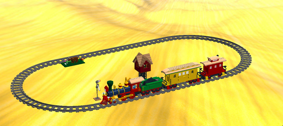 Lego junior train online