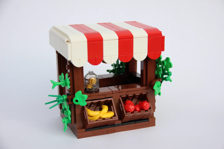 Lego food stand new arrivals