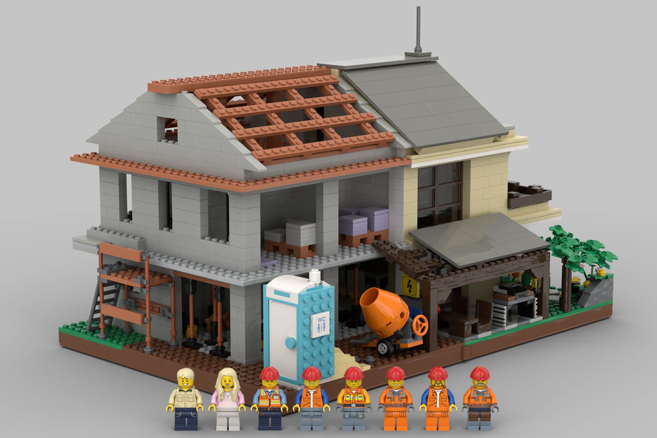 LEGO IDEAS The House Construction