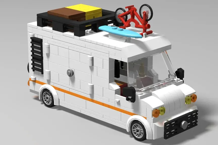 Lego van cheap