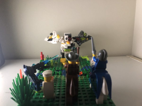 robot chicken lego